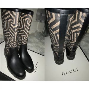 Gucci rain boots